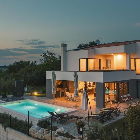 Villa Boiky - Private Pool And Amazing Sea View, Istria Materada Bagian luar foto
