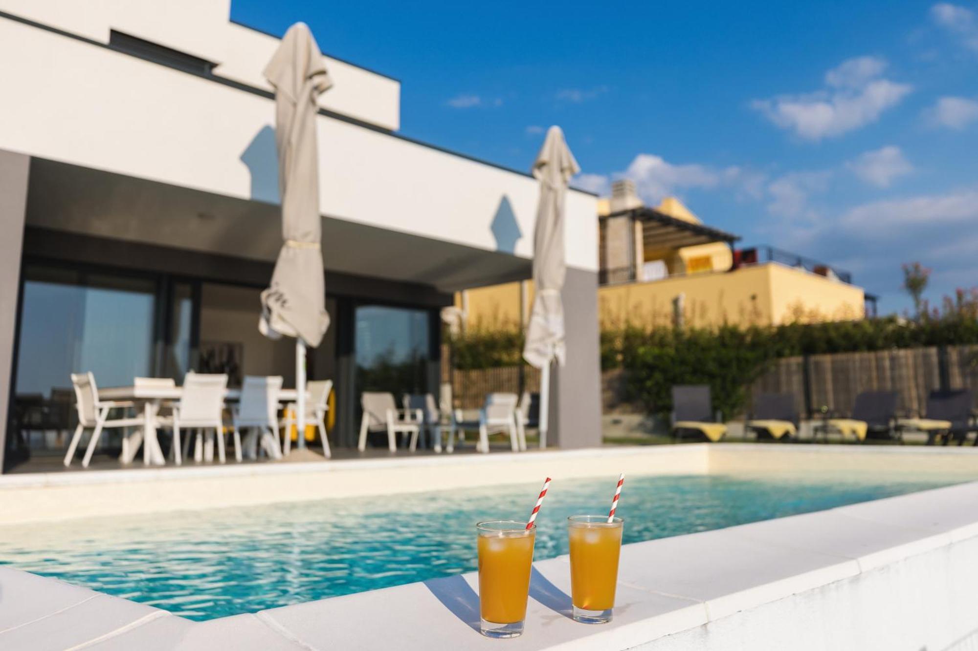 Villa Boiky - Private Pool And Amazing Sea View, Istria Materada Bagian luar foto
